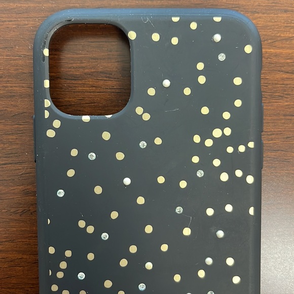 Kate Spade disco dots iPhone 11 case with rhinestones - Picture 4 of 9